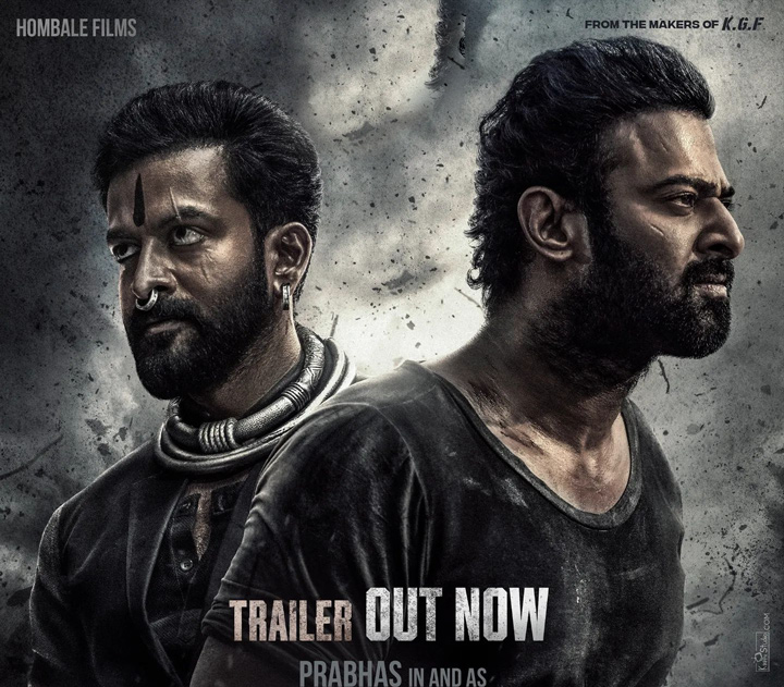 Starring Prabhas, Prithviraj Sukumaran, Shruti Haasan, Jagapathi Babu, and Easwari Rao. Directed by Prashanth Neel and produced by Vijay Kiragandur.