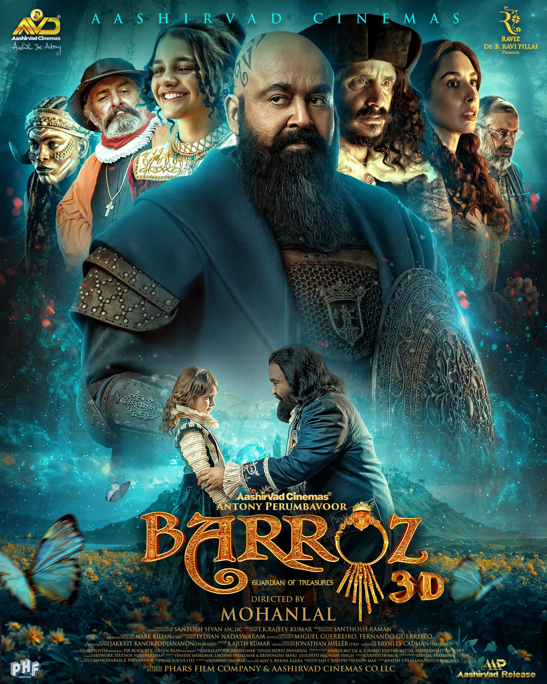 Mohanlal's The Legend of Barroz: A Star-Studded Fantasy Adventure This Christmas 2024