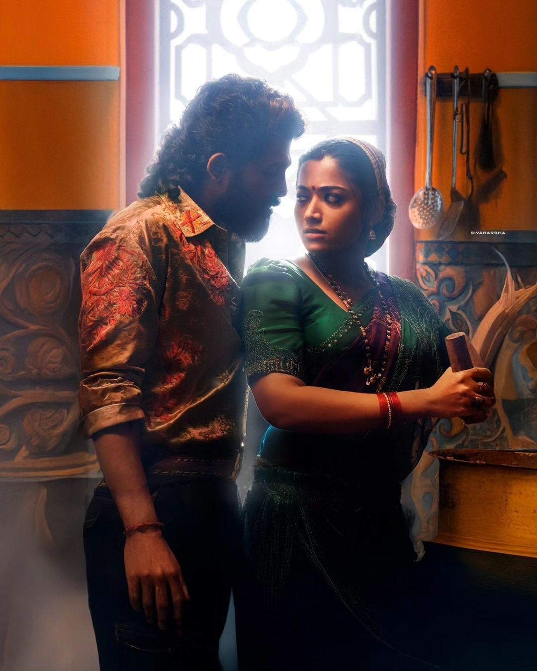 Rashmika Mandanna Shares Srivalli And Pushpa's Unseen PICS, Calls Pushpa 'Flower'