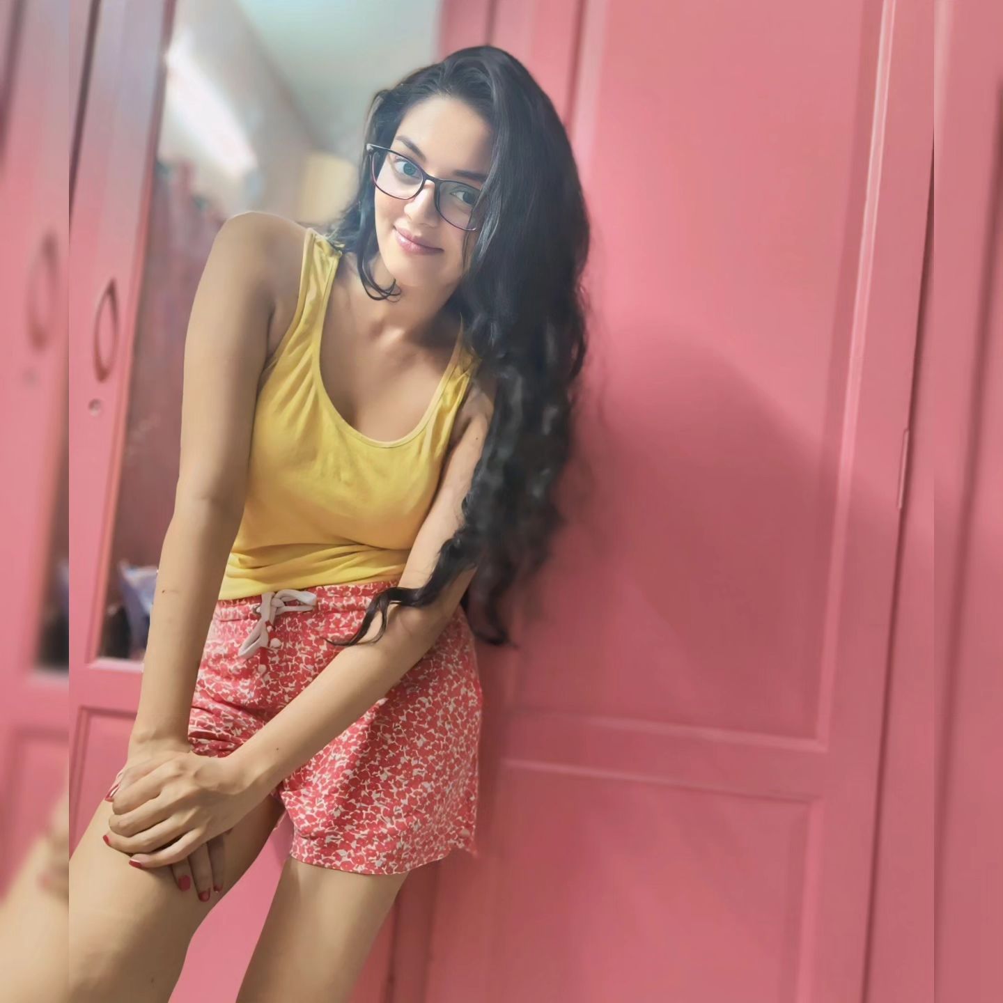 She is the only child of her parents