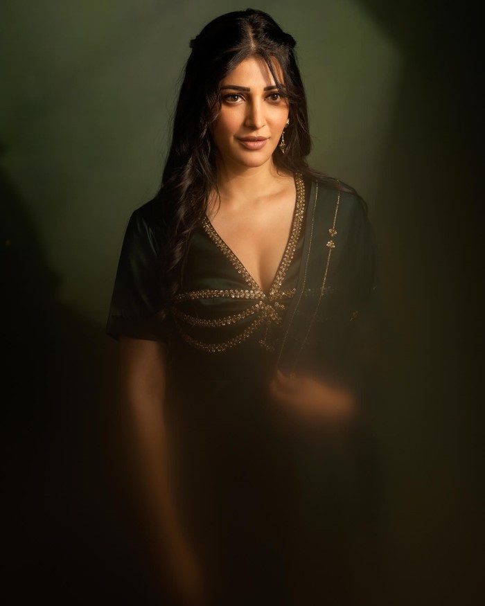 Shruti Haasan's flawless beauty shines through in every shot