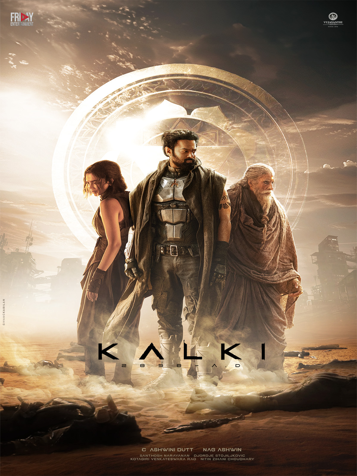 Kalki 2898 AD: Directed by Nag Ashwin and featuring Prabhas, Amitabh Bachchan, and Kamal Haasan, this epic sci-fi film has grossed over ₹532.4 crore.