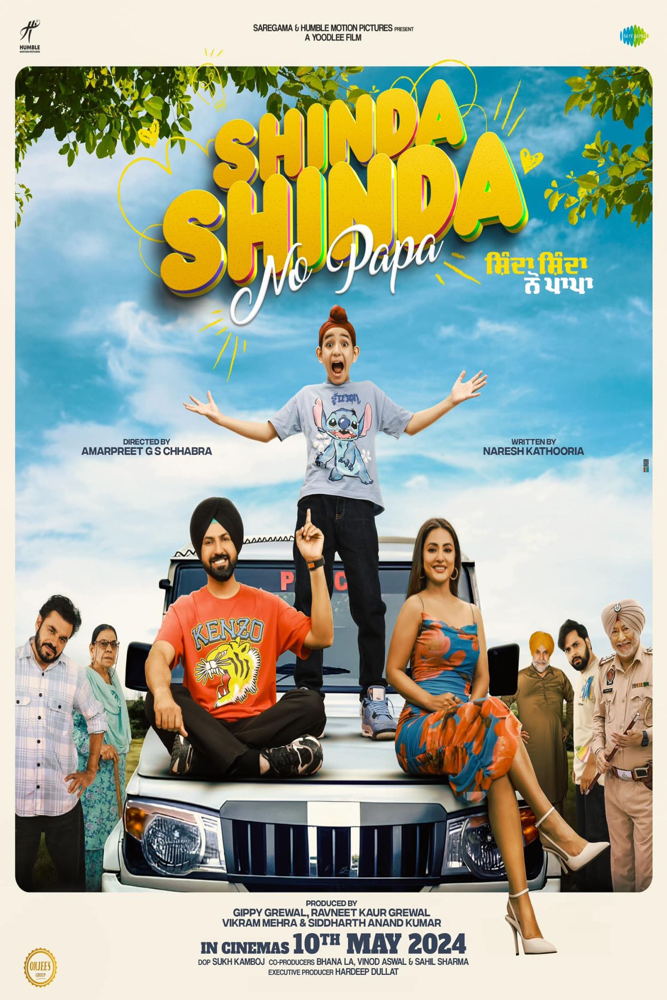 Shinda Shinda No Papa: Starring Gippy Grewal, Shinda Grewal, and Hina Khan, this comedy film follows a father's attempts to discipline his wayward son by sending him back to India.