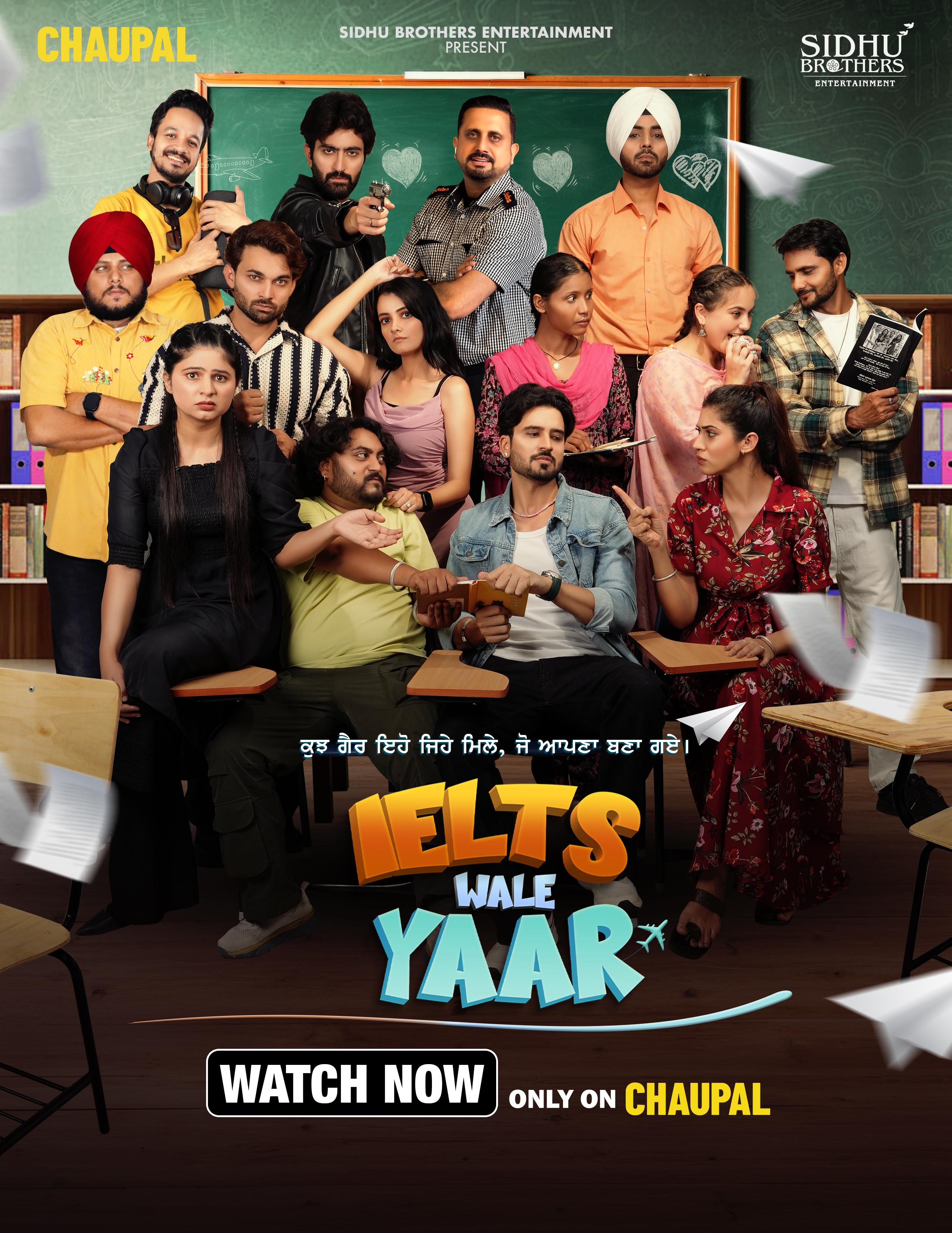 IELTS Wale Yaar: A comedy-drama series that follows a group of friends as they prepare for the IELTS exam, hoping to fulfill their dreams of migrating abroad.
