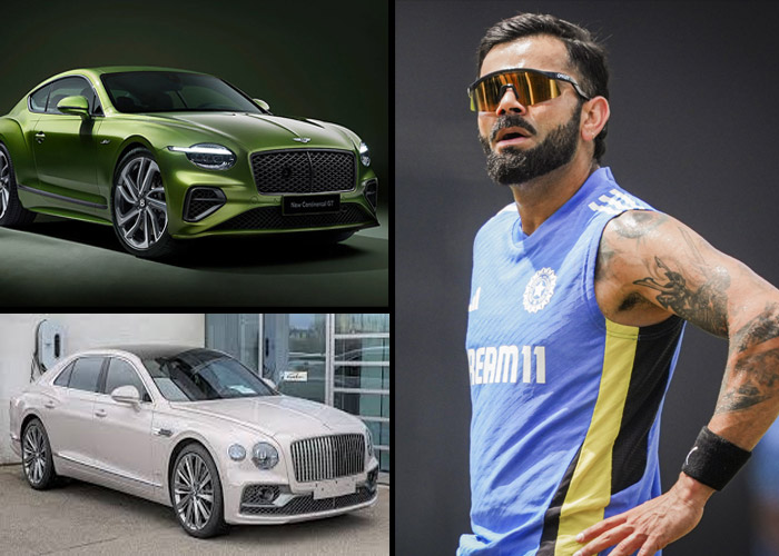His collection features luxurious Bentleys such as the Bentley Continental GT and Bentley Flying Spur, showcasing his taste for elegance and sophistication.