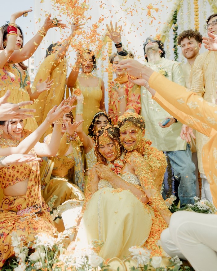 Aaliyah Kashyap Starts Pre-Wedding Celebrations with a Yellow-Themed Haldi Ceremony.