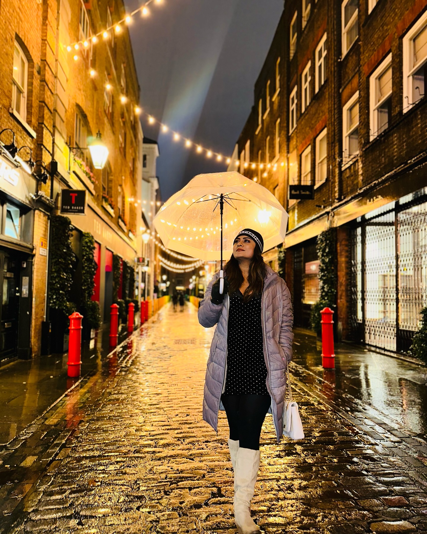 Deepika Das celebrates Christmas in London winter wonderland