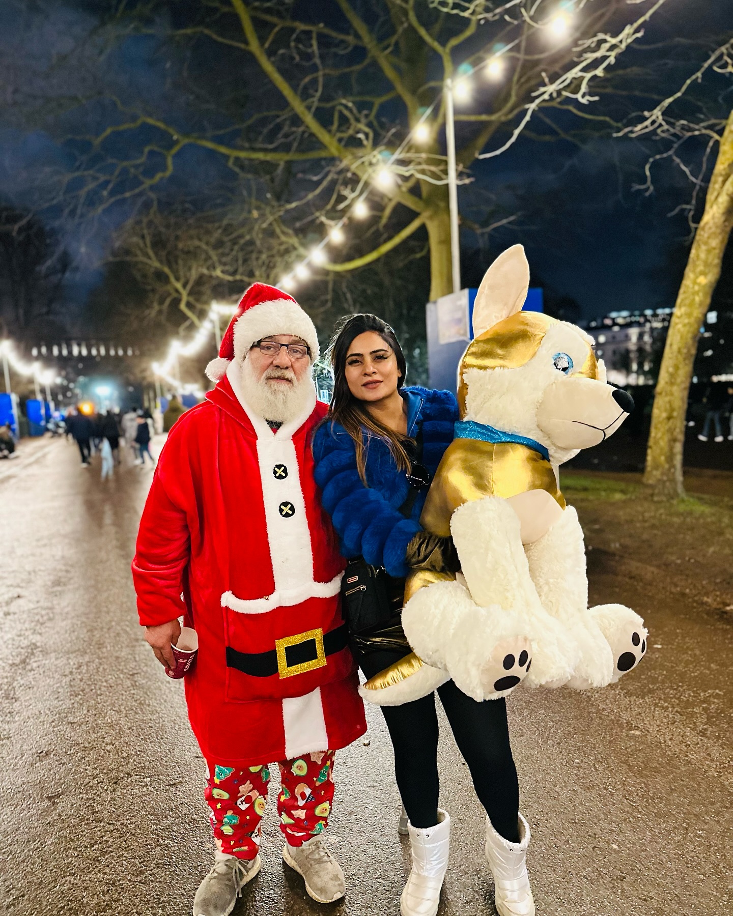 Deepika Das celebrates Christmas in London winter wonderland