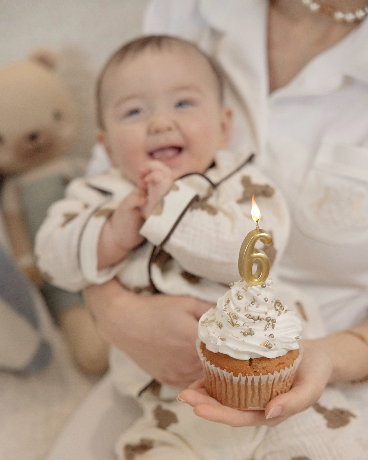Alanna Panday and Ivor McCray marked their son River's 6-month birthday with a heartfelt celebration.