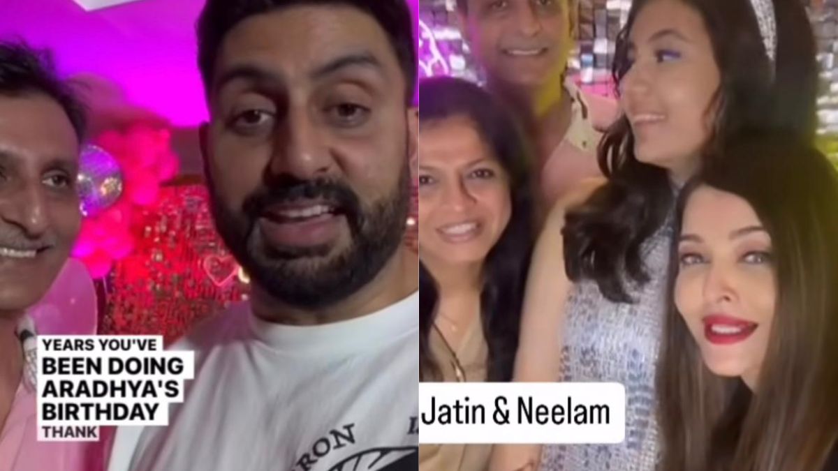 Amid Divorce Rumors Abhishek Bachchan Celebrates Daughter Aradhya's 13th Birthday