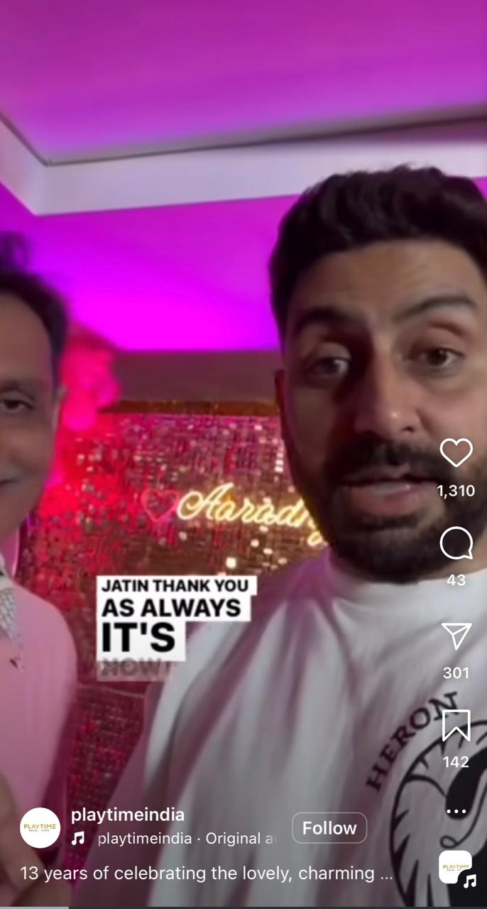 Amid Divorce Rumors Abhishek Bachchan Celebrates Daughter Aradhya's 13th Birthday
