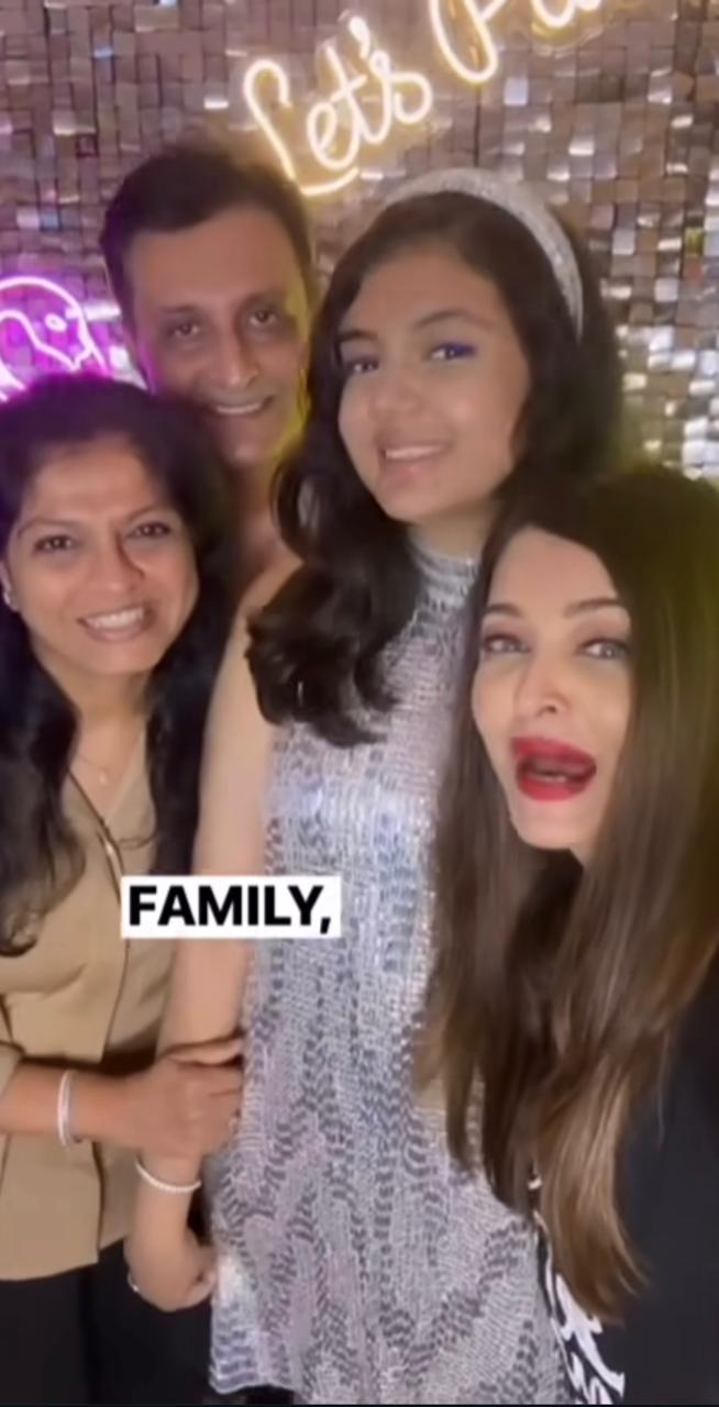 Amid Divorce Rumors Abhishek Bachchan Celebrates Daughter Aradhya's 13th Birthday