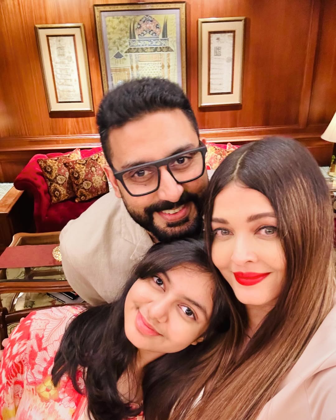 Amid Divorce Rumors Abhishek Bachchan Celebrates Daughter Aradhya's 13th Birthday