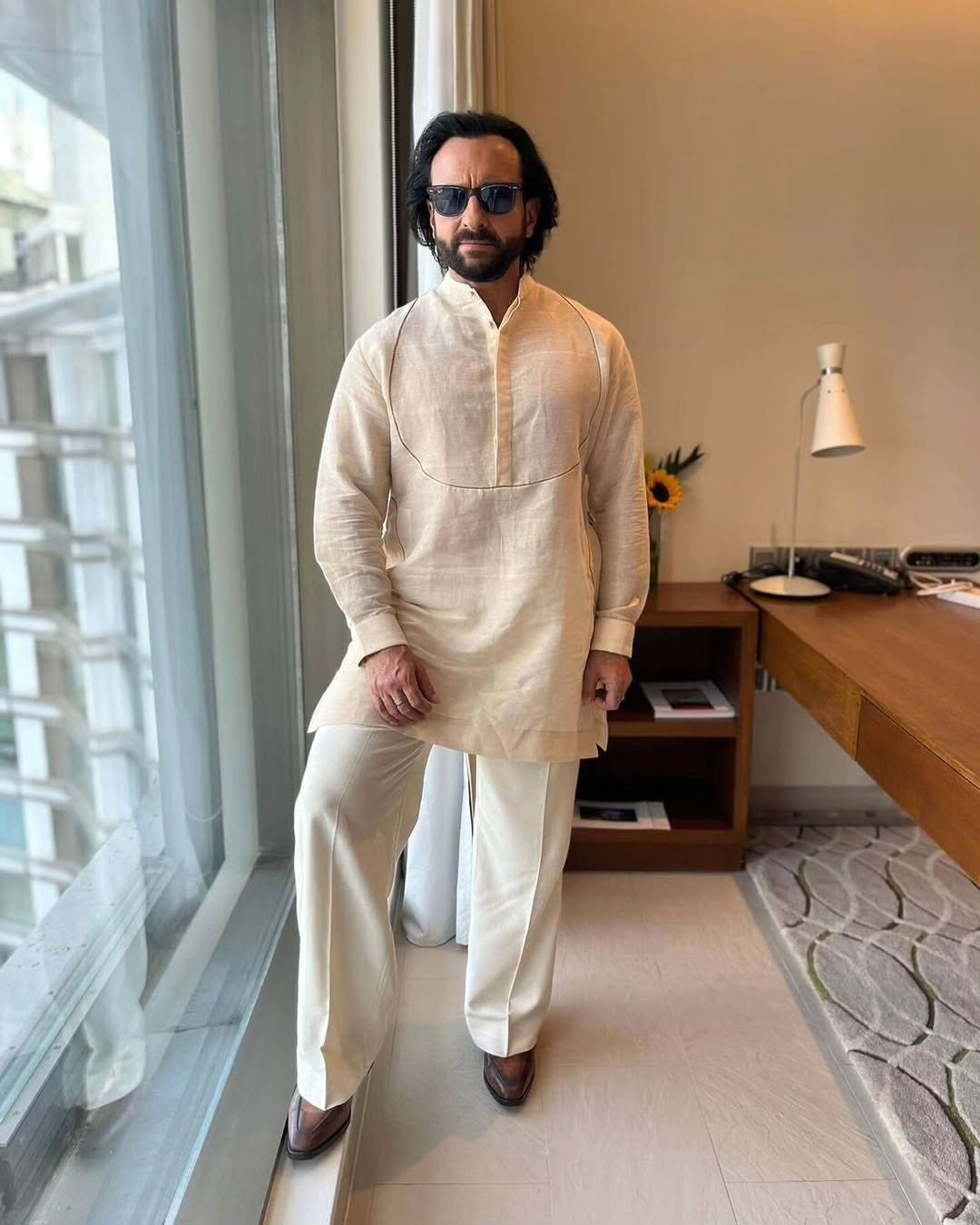 Saif Ali Khan impressed as a ruthless and cunning antagonist in Devara.