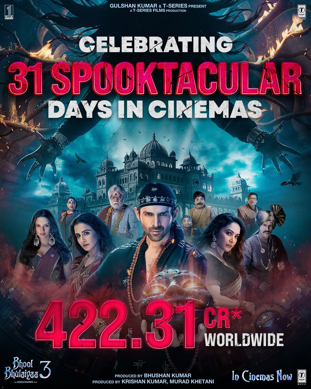 Bhool Bhulaiyaa 3 Closing Box Office Collection: Kartik Aaryan Starrer Horror-Comedy's Record-Breaking Final Tally