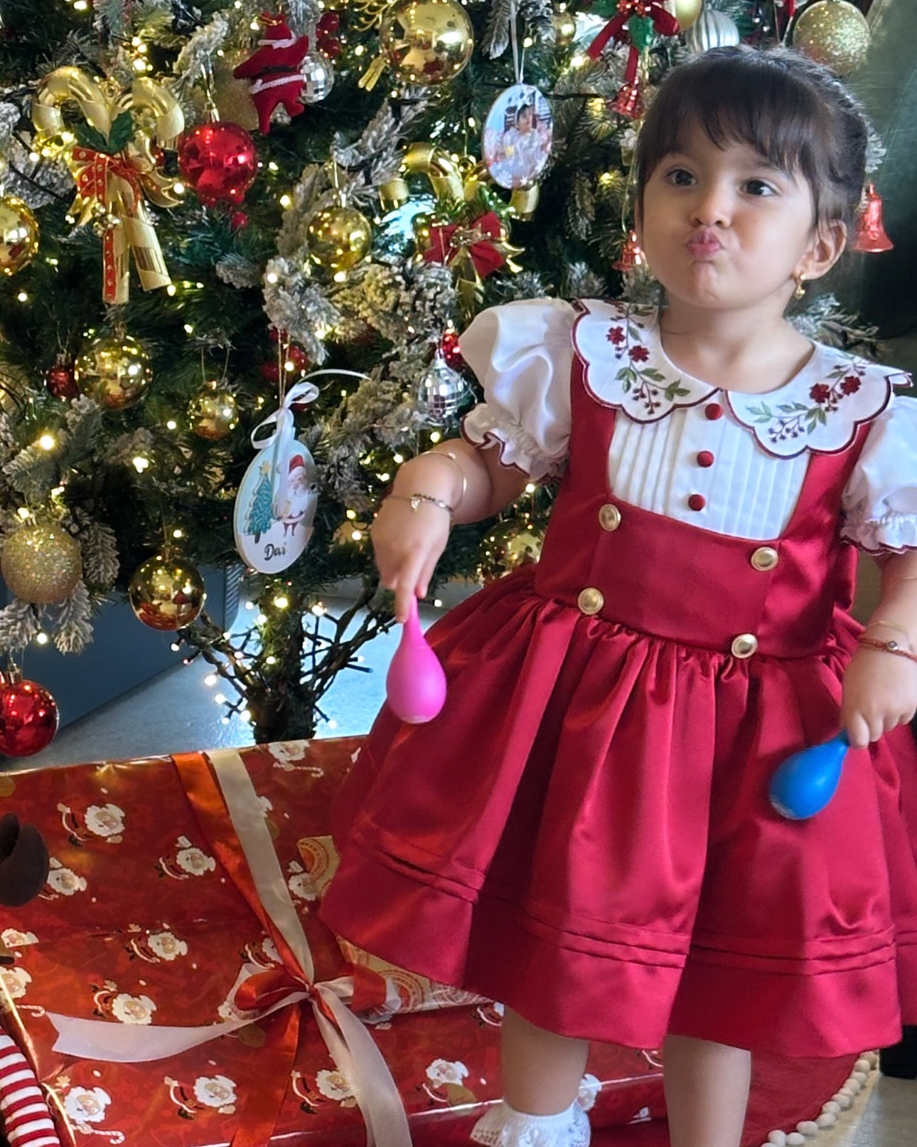 Bipasha Basu And Karan Singh Grover Daughter Devi Christmas 2024 Celebration