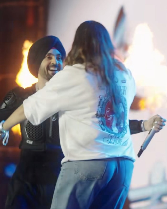 Deepika Padukone attended Diljit Dosanjh's concert in Bengaluru on Friday night, marking her first public appearance since the birth of her daughter, Dua.