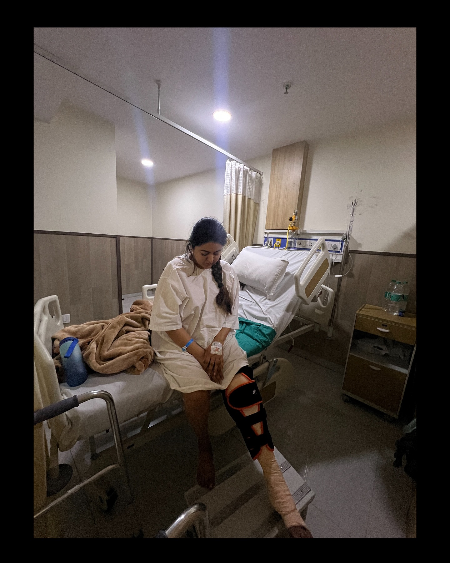 Ghum Hai Kisikey Pyaar Meiin Actress Shafaq Naaz Under Goes Knee Surgery