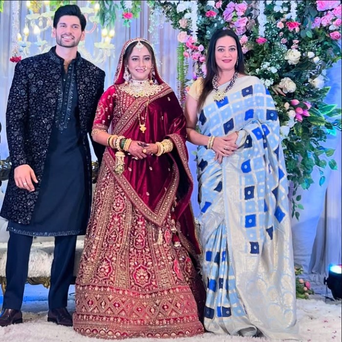 The couple shared their joyous moments on Instagram, posting beautiful pictures from their wedding.