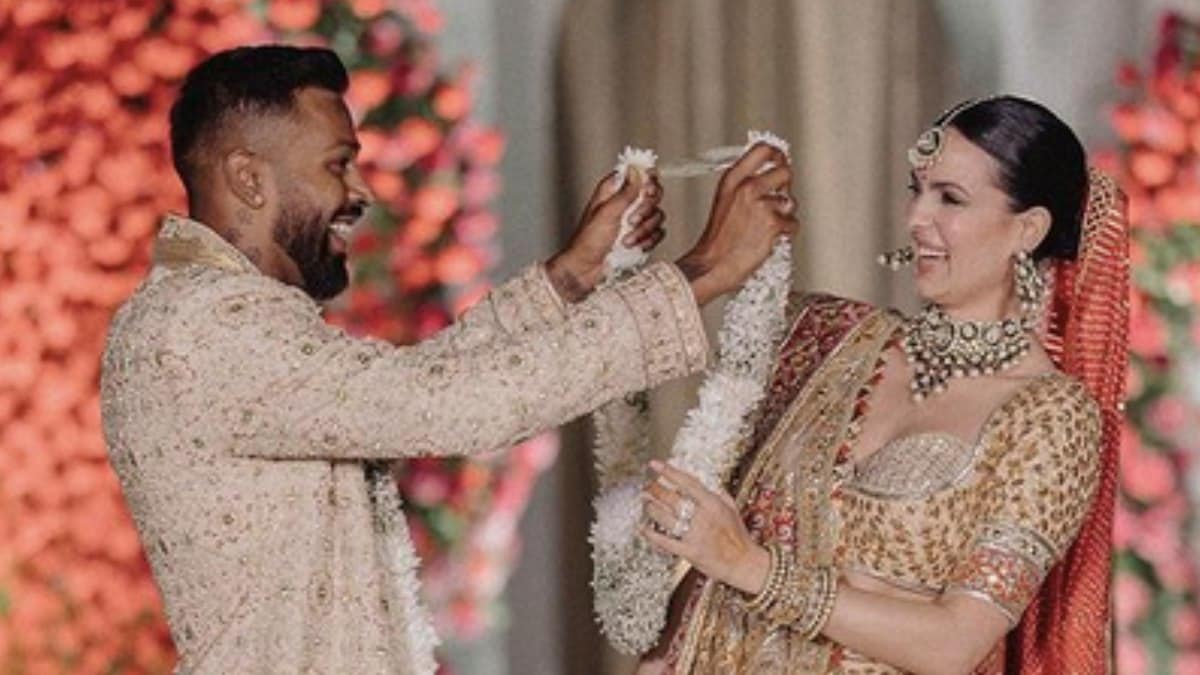 Hardik Pandya and Natasa Stankovic