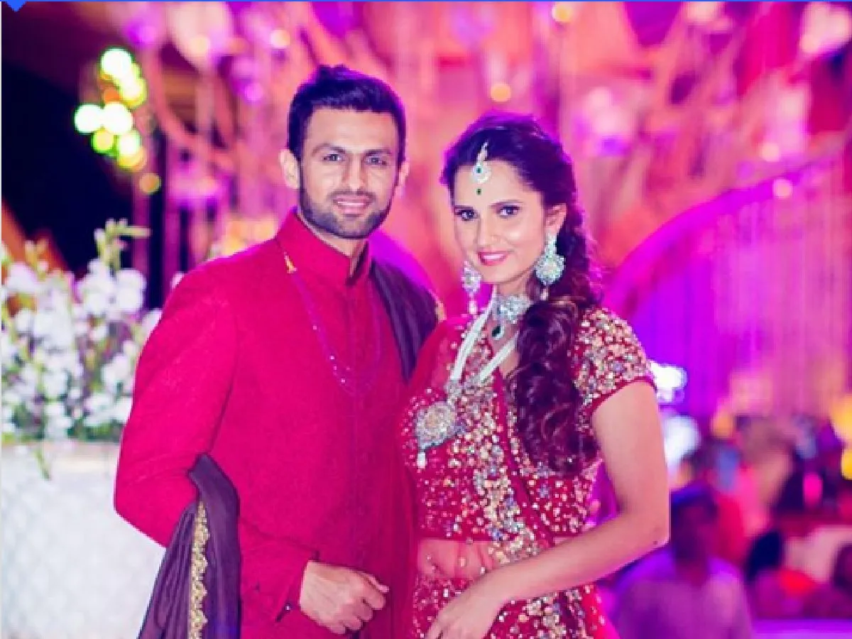 Sania Mirza and Shoaib Malik