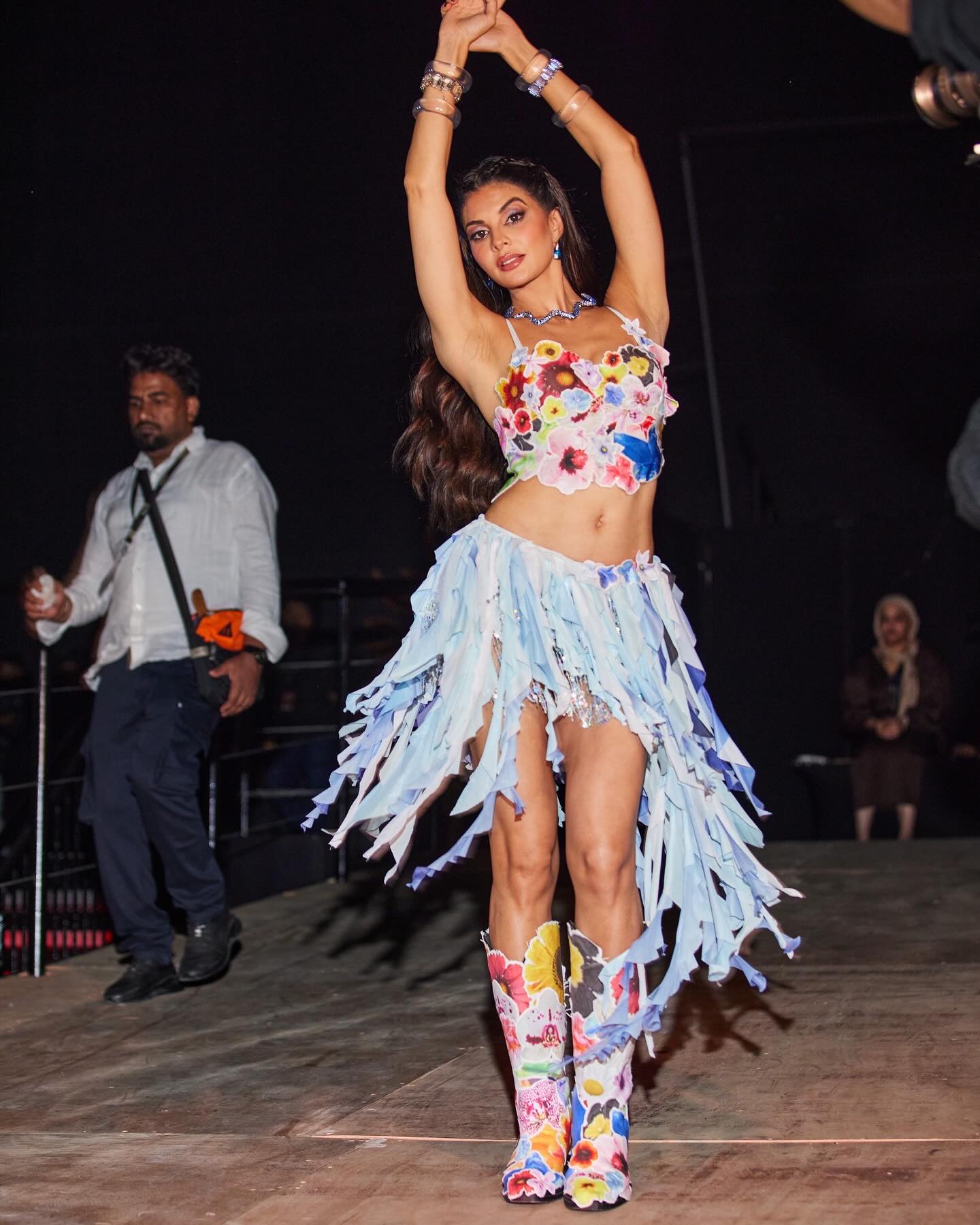 Jacqueline Fernandez's Stunning Look At Dabangg Reloaded Event In Dubai