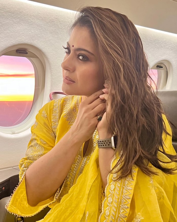 Kajal's Multi Coloured Suit