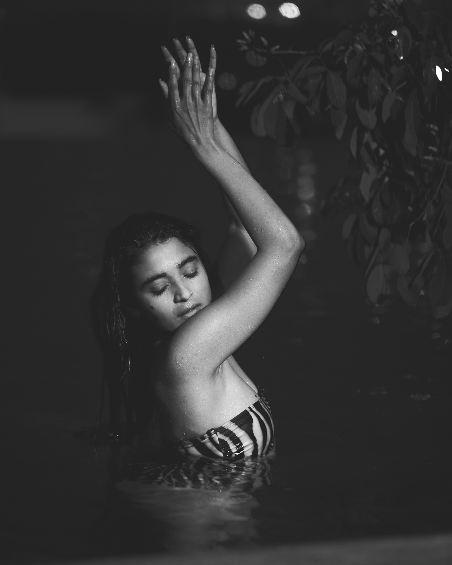 Chaitra J Achar’s bold swimsuit photoshoot gains viral attention.