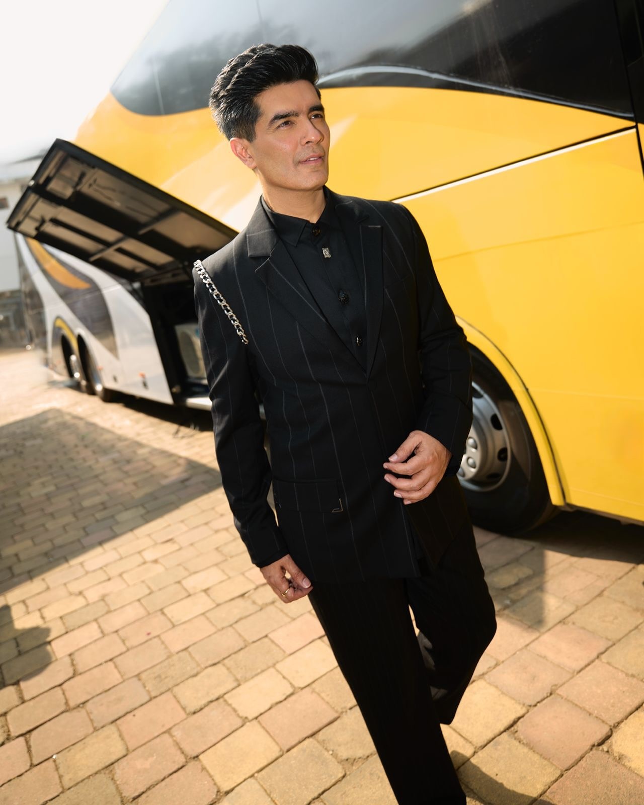 Manish Malhotra shares his life with his wife, Charu Malhotra, and their daughter, Anaya Malhotra.