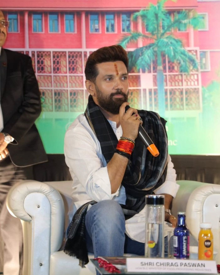 Chirag Paswan: Politician and former actor, became Union Minister of Food Processing Industries.