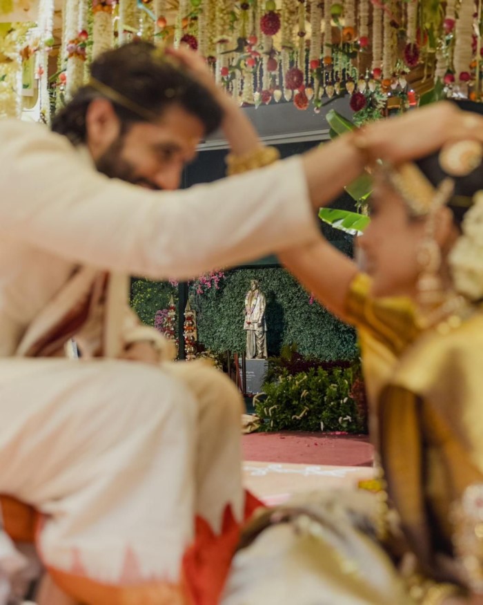 Every detail of the wedding, from the floral arrangements to the lighting, reflected the rich cultural heritage of South India, making the event truly special.