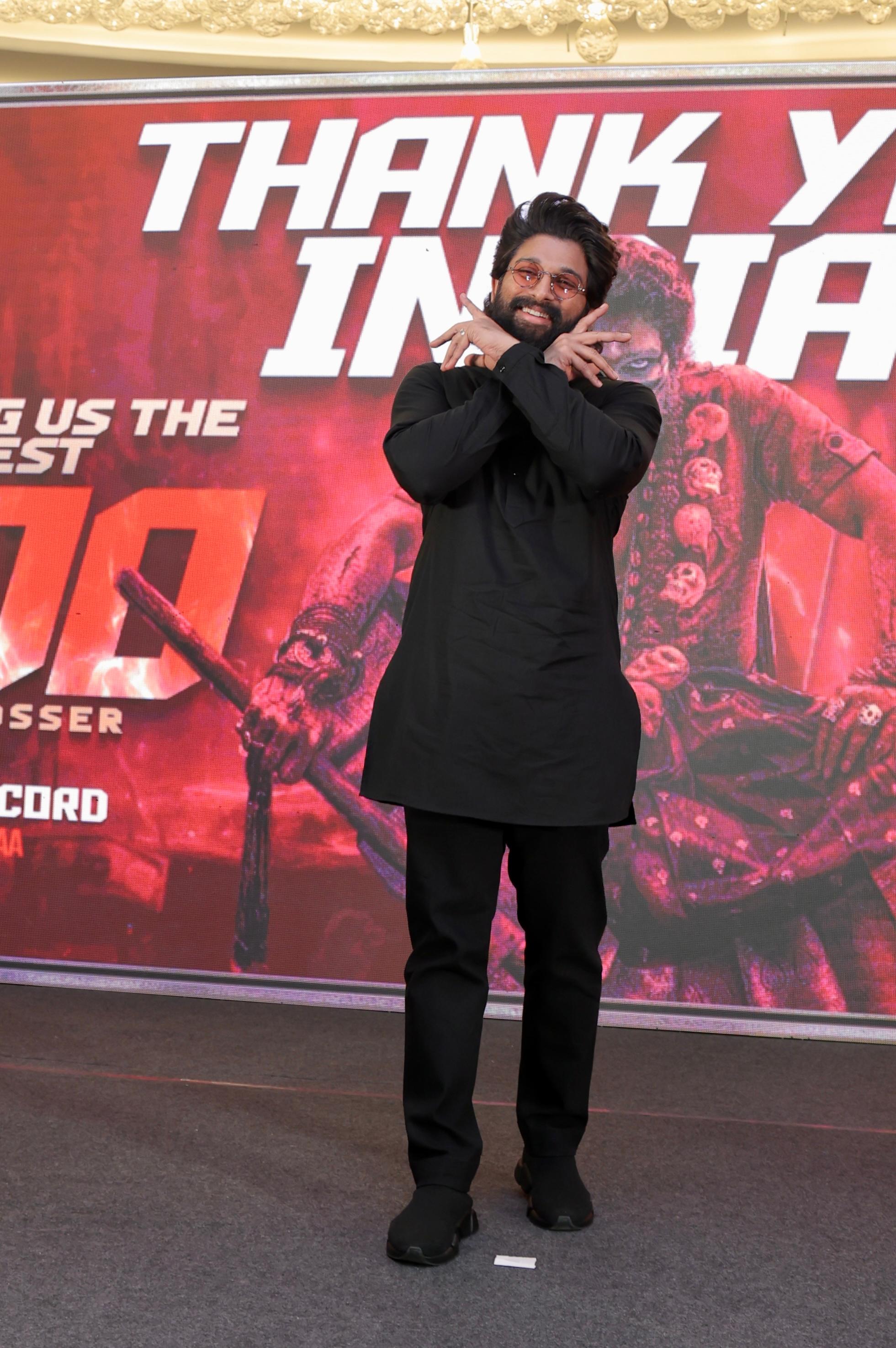 Pushpa 2 Thank You Press Meet: Allu Arjun Expresses His Gratitude For Pushpa 2's Massive Success In Delhi