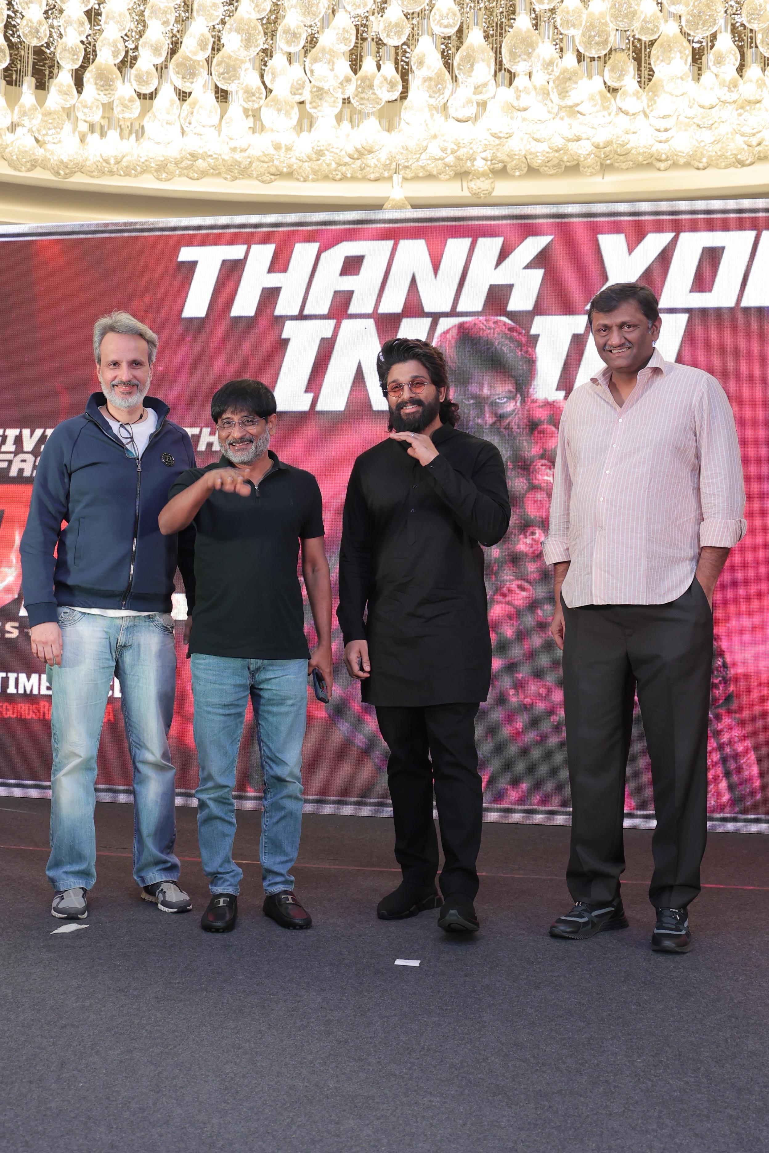 Pushpa 2 Thank You Press Meet: Allu Arjun Expresses His Gratitude For Pushpa 2's Massive Success In Delhi
