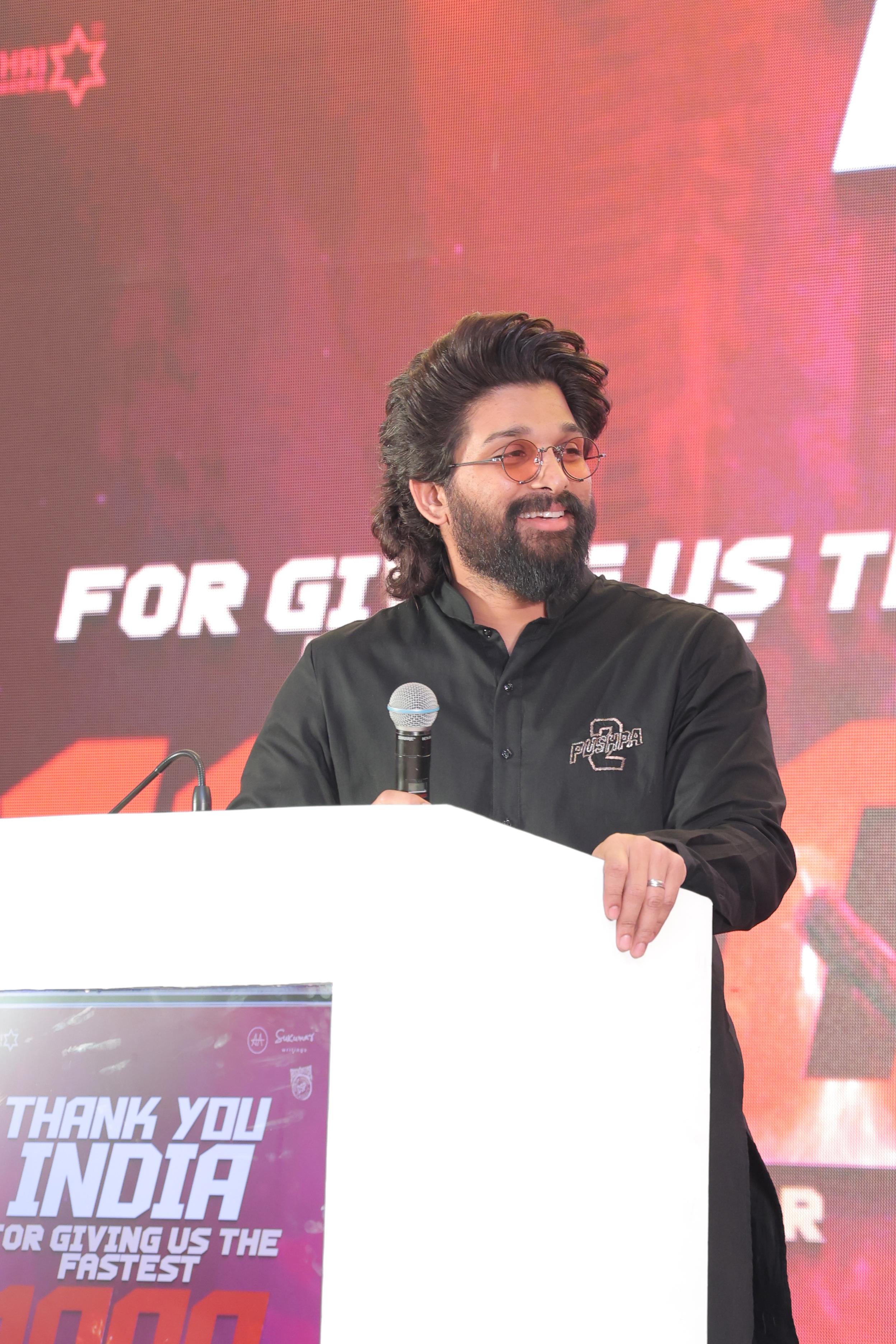 Pushpa 2 Thank You Press Meet: Allu Arjun Expresses His Gratitude For Pushpa 2's Massive Success In Delhi
