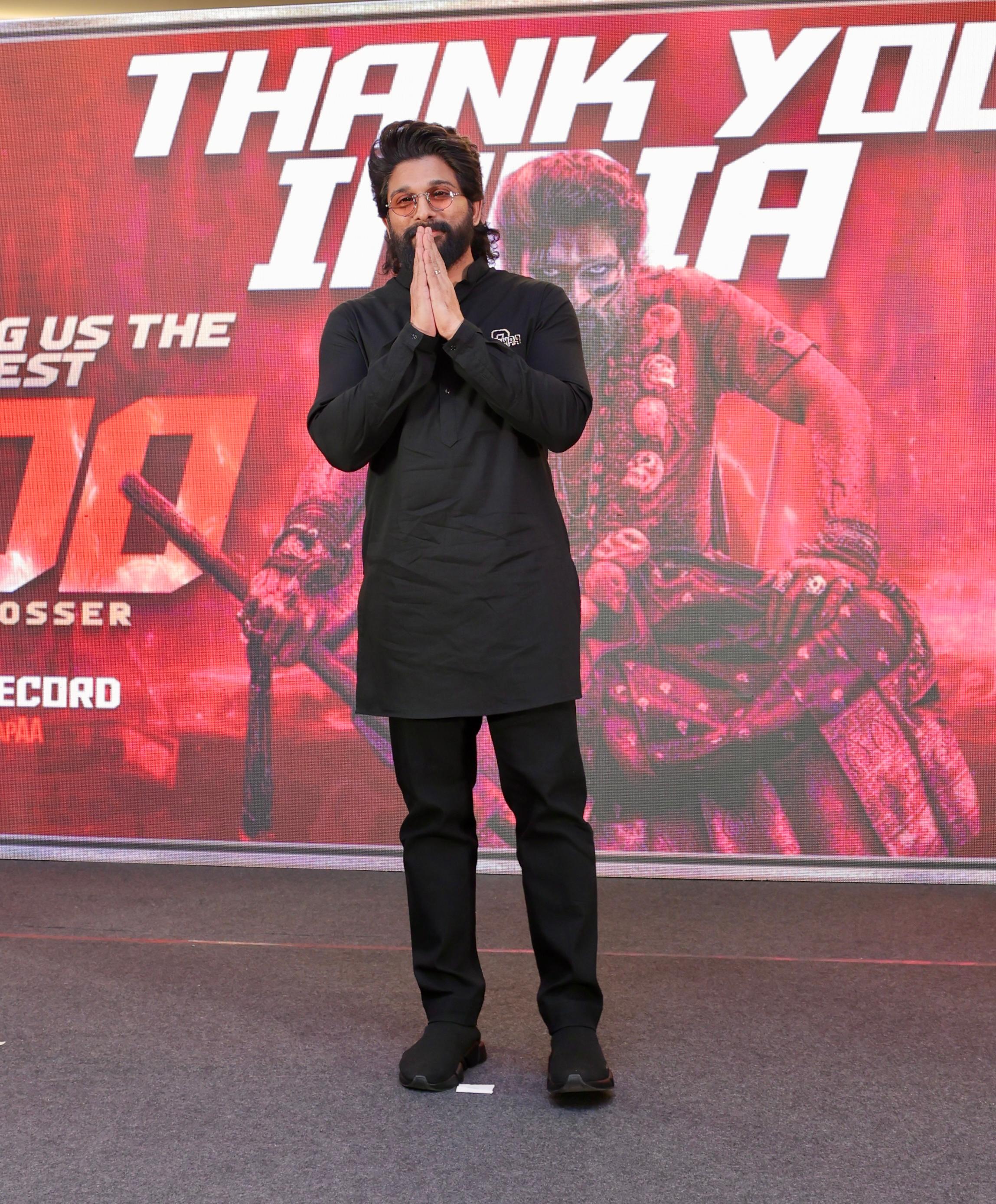 Pushpa 2 Thank You Press Meet: Allu Arjun Expresses His Gratitude For Pushpa 2's Massive Success In Delhi