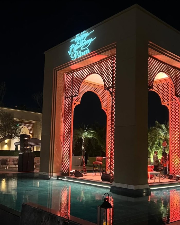 The festivities included a spectacular fireworks display that lit up the night sky, adding a touch of grandeur and excitement to the event.