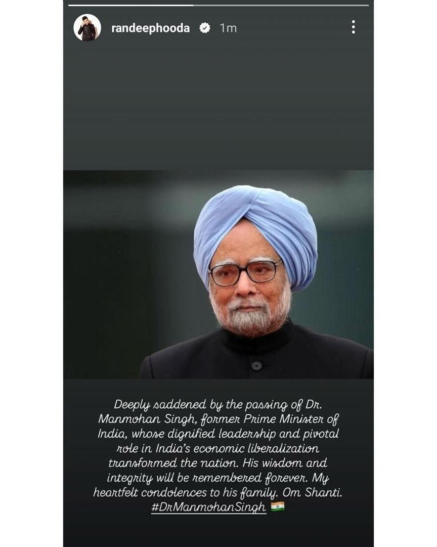 Samantha Ruth Prabhu To Diljit Dosanjh: Bollywood Pays Tribute to Dr. Manmohan Singh: Remembering His Legacy