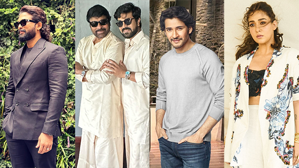 The guest list includes many prominent names from the Indian film industry, such as Allu Arjun, Ram Charan, Mahesh Babu, Jr NTR, SS Rajamouli, Prabhas, Chiranjeevi, and Nayanthara.