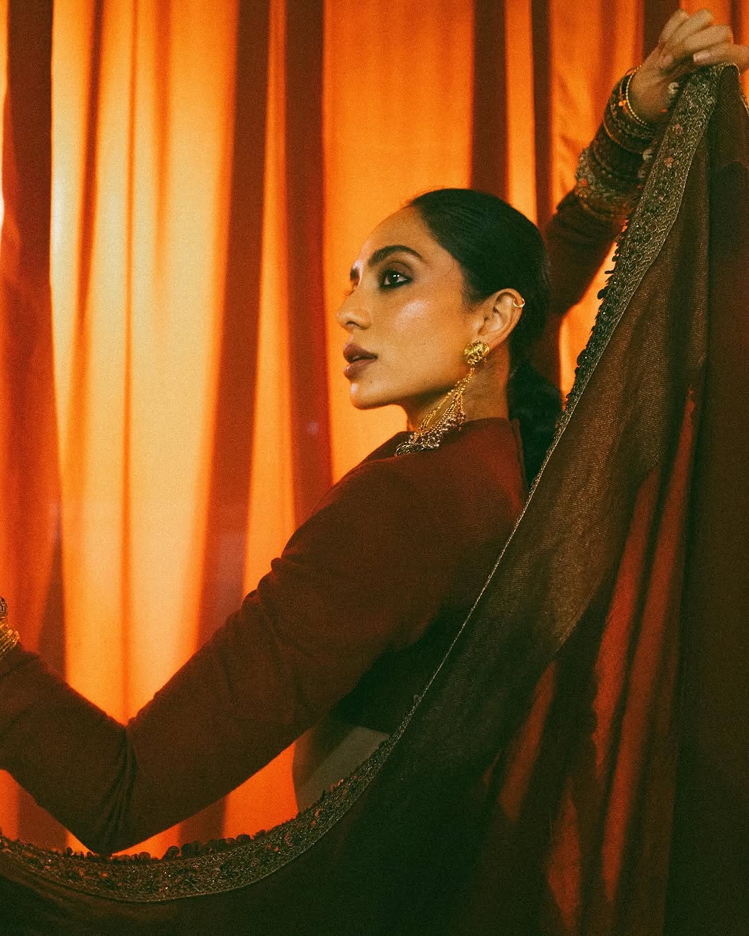 Sobhita Dhulipala Pays Homage To Her Backpacking Days In A Vintage-Inspired Sabyasachi Lehenga