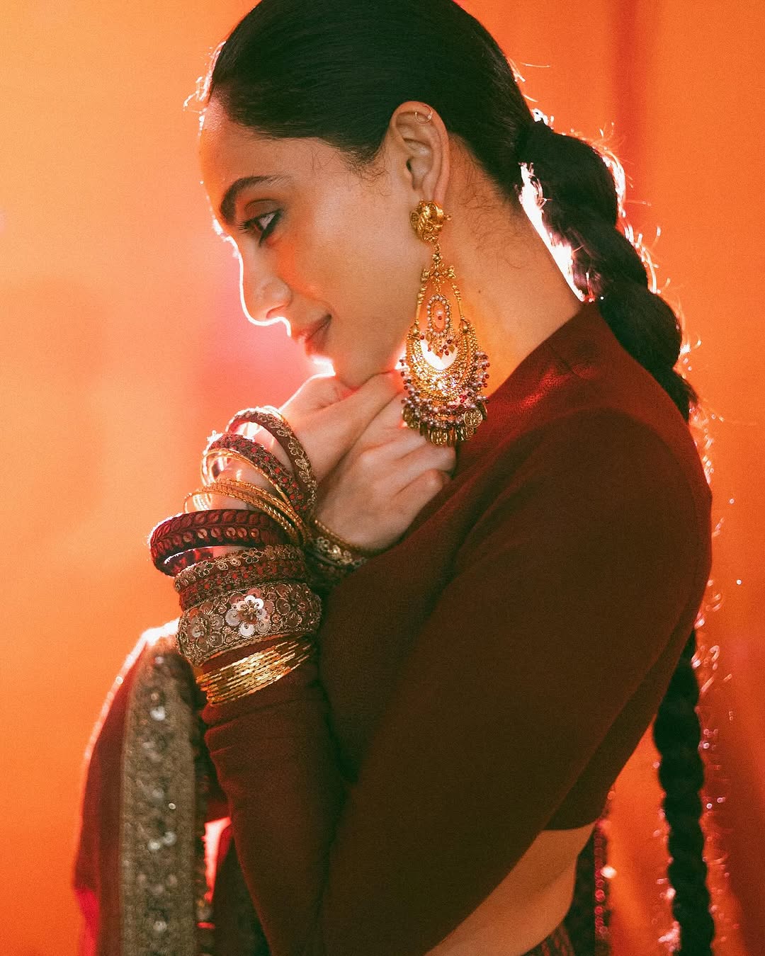 Sobhita Dhulipala Pays Homage To Her Backpacking Days In A Vintage-Inspired Sabyasachi Lehenga
