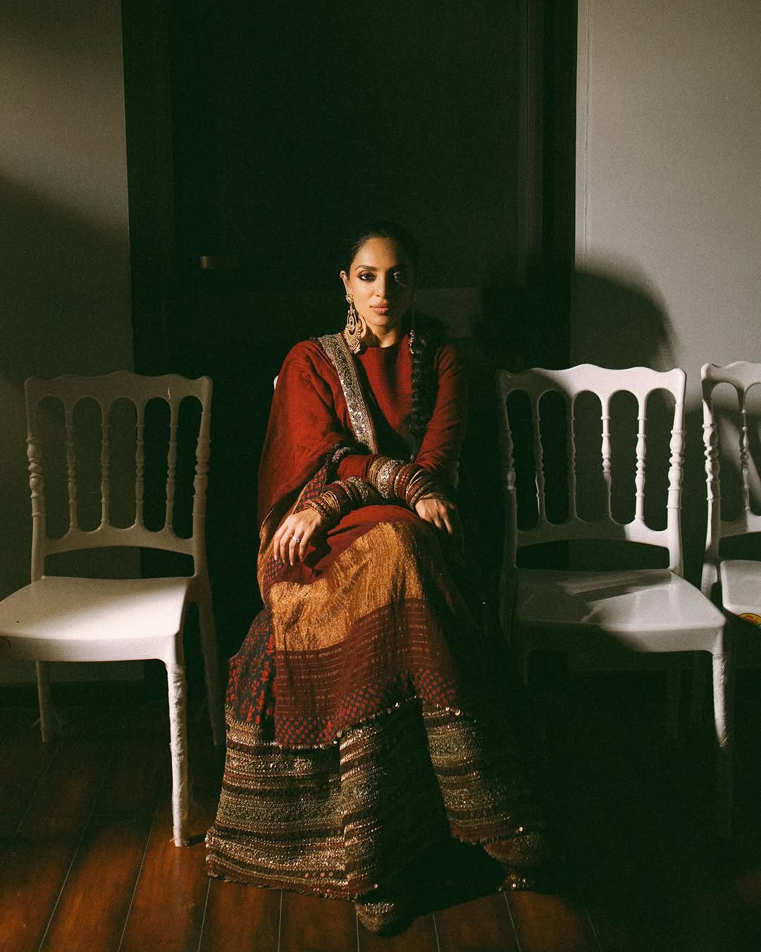 Sobhita Dhulipala Pays Homage To Her Backpacking Days In A Vintage-Inspired Sabyasachi Lehenga