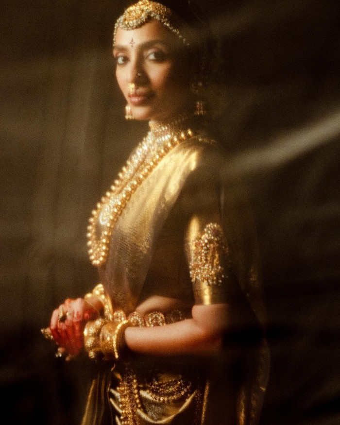 Sobhita Dhulipala Unveils Her Gorgeous Bridal Look Ahead of Wedding with Naga Chaitanya
