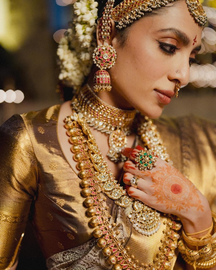Sobhita Dhulipala Unveils Her Gorgeous Bridal Look Ahead of Wedding with Naga Chaitanya