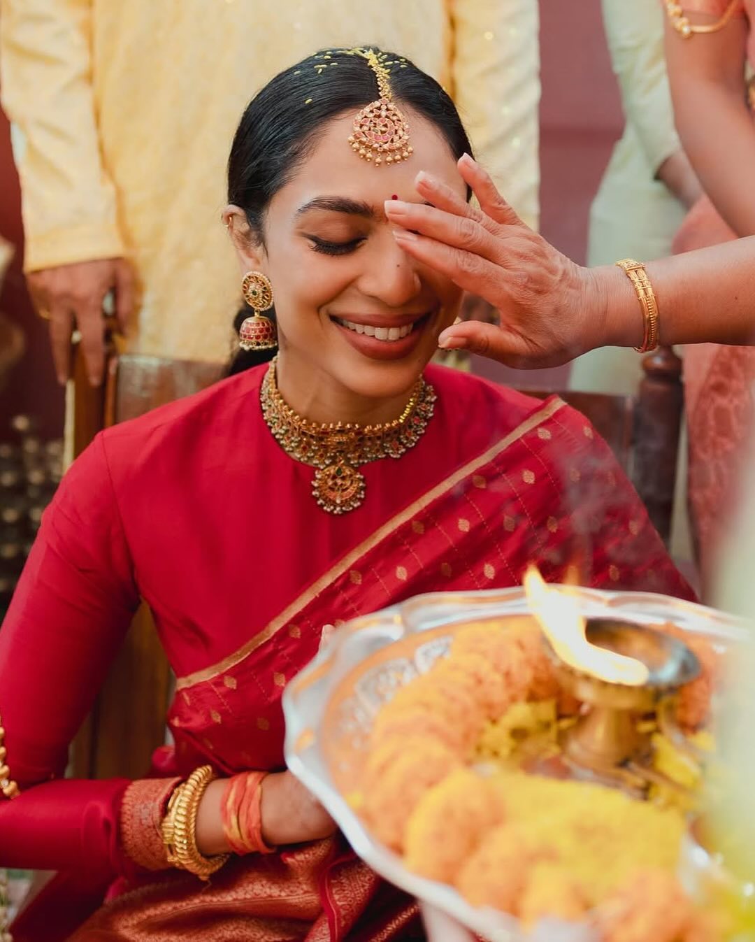 Sobhita Dhulipala's Pelli Kuthuru Pre-Wedding Rituals