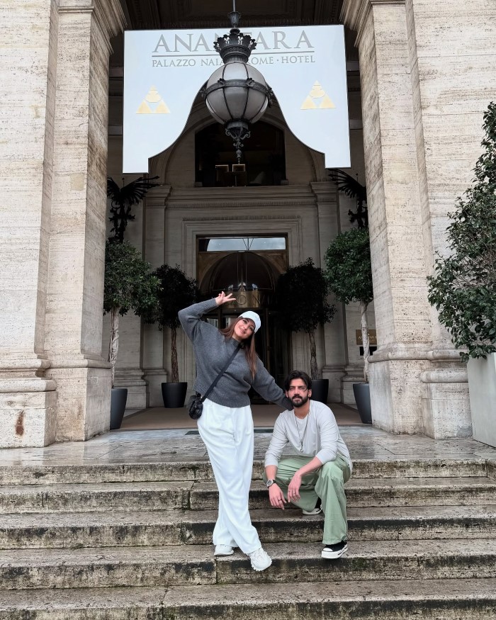 Bollywood stars Sonakshi Sinha and Zaheer Iqbal recently embarked on a romantic adventure in Rome, staying at the luxurious Anantara Palazzo Naiadi hotel.
