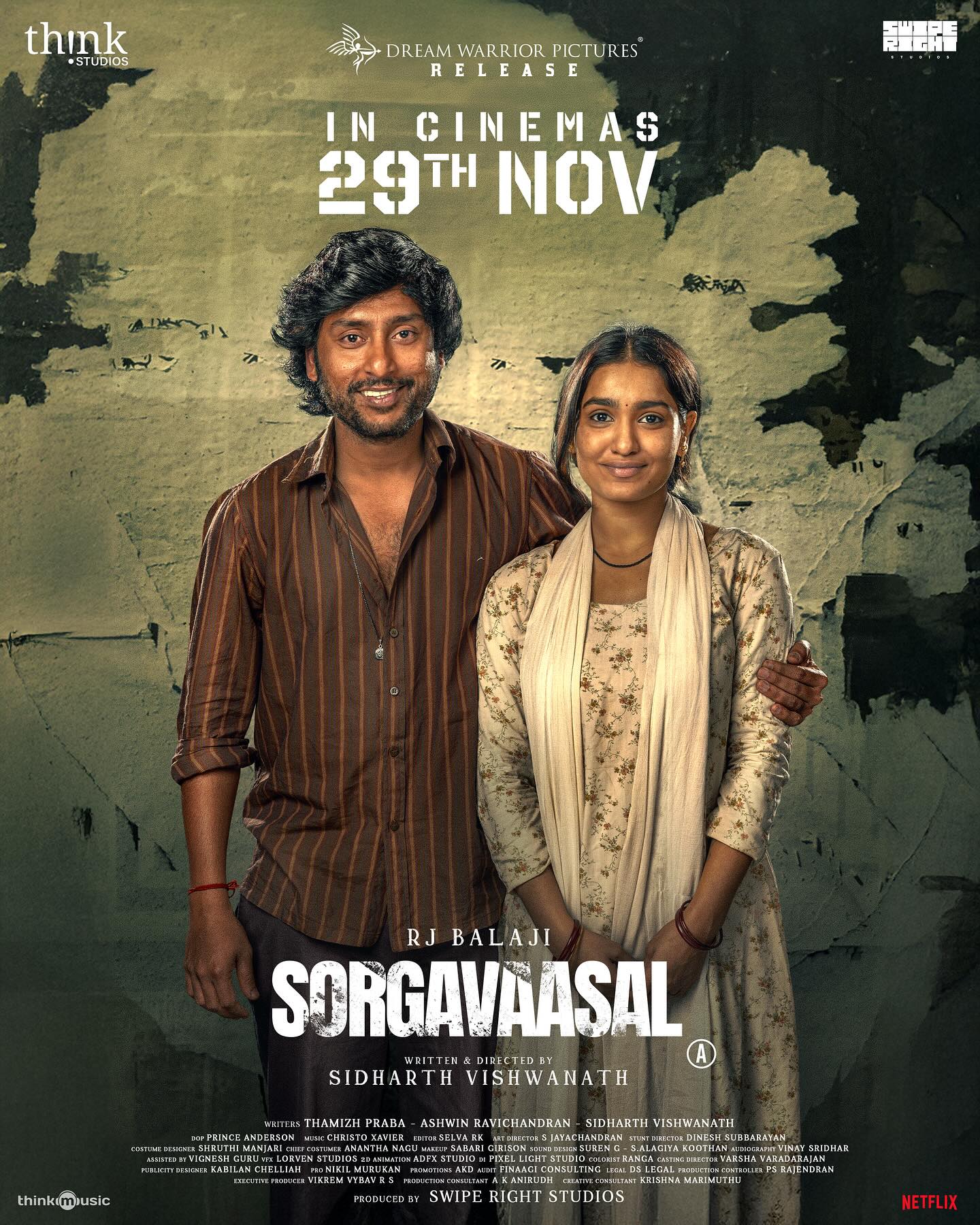SorgaVaasal Ott Release Date Announced: Premieres On Netflix