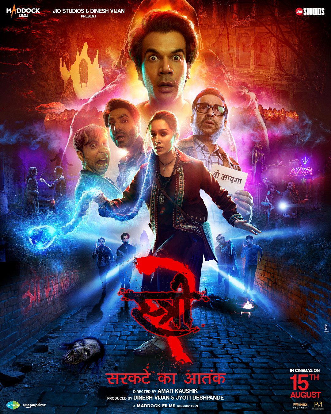 Stree 2: Sarkate Ka Aatank: Directed by Amar Kaushik, this comedic horror film starring Rajkummar Rao and Shraddha Kapoor has grossed ₹858.4 crore.