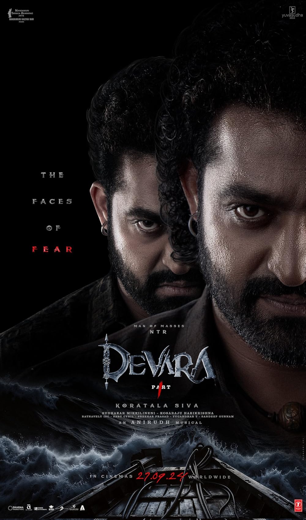 Devara Part 1 Featuring N.T. Rama Rao Jr., Janhvi Kapoor, and Saif Ali Khan, this action-drama grossed ₹414.1 crores globally