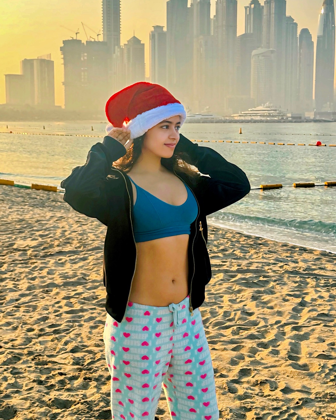 Young Actress Shobhita Rana's Hot Photos from palm beach, duabi