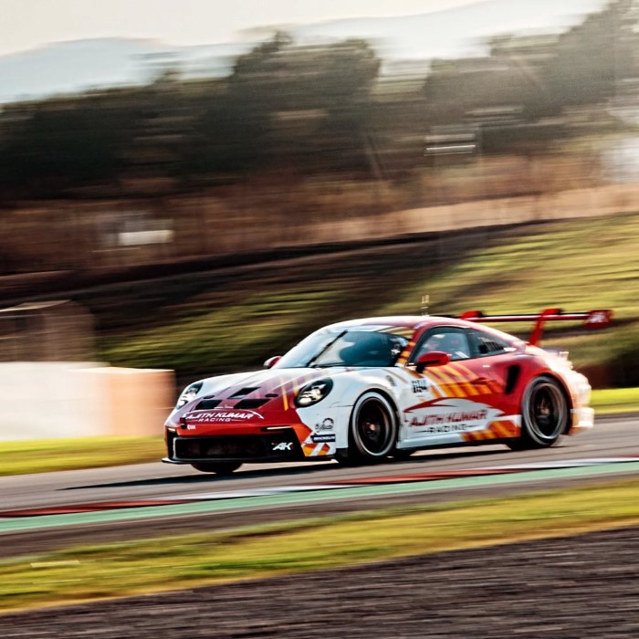 Ajith Kumar experienced a high-speed crash while practicing, resulting in a dramatic and intense moment on the track.